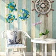 thumbnail image 2 of Jfrising Oceanic Metal Fish Crab Turtle Wall Decals (3 Pack), 2 of 7