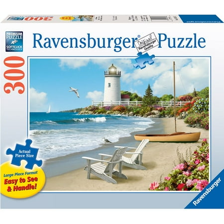 Ravensburger Large Format Sunlit Shores Puzzle, 300 Pieces