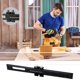 thumbnail image 5 of Regla para trabajar la madera Regla de bolsillo de precisión - Regla de marcado de tope deslizante de metal de 12 pulgadas Regla métrica en pulgadas Reglas de trazado para trabajar, 5 of 5