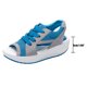 thumbnail image 4 of Sandalias con cordones para mujer, zapatos para caminar transpirables con tacón inclinado de fondo grueso, zapatos informales deportivos cómodos de malla para mujer Wmkox8yii  sa3124, 4 of 7