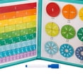 thumbnail image 3 of TISHITA Fraction Toys Montessori Reuse Cartoon Pictures Intelligence Developing Fraction, 3 of 3