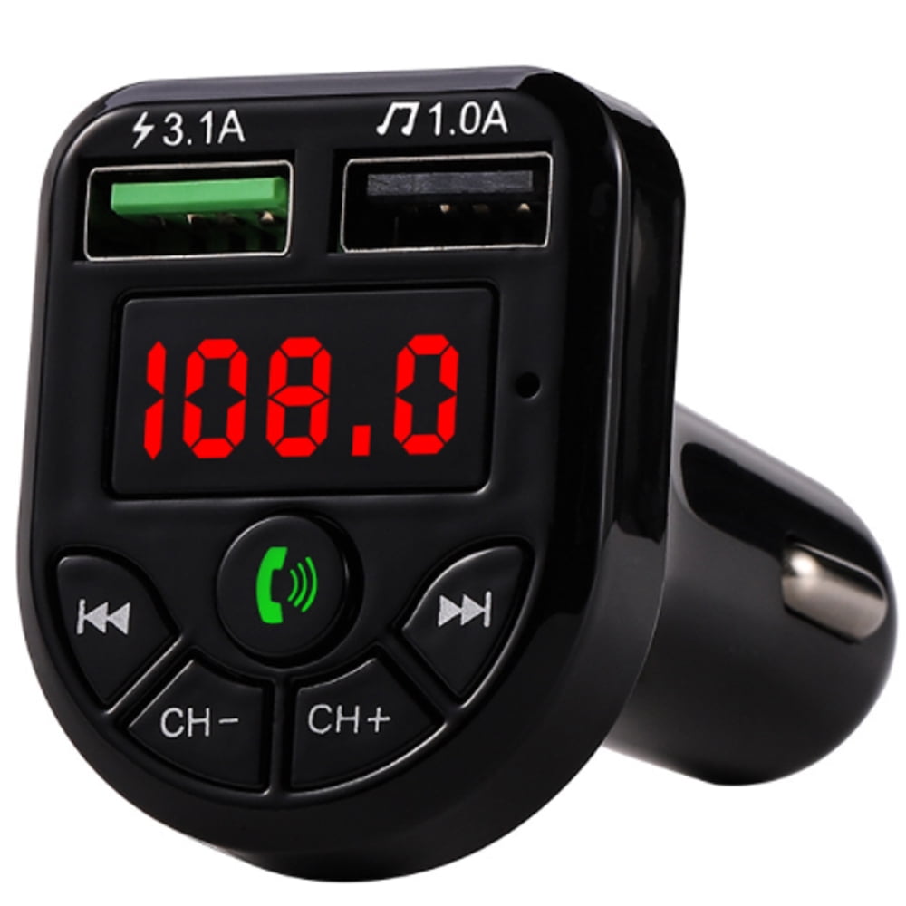 TECBOSS Bluetooth FM Transmitter for 