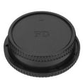 thumbnail image 3 of Camera Front Body Cap Rear Lens Cap Cover Set Compatible for Canon FD Mount Lens and Body, 3 of 5
