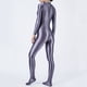 thumbnail image 4 of Body de mujer con efecto brillante al óleo, lencería para culturismo, gimnasio, fitness, cuello alto, manga larga, mono, traje de baño con protección contra erupciones, 4 of 5