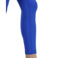 thumbnail image 6 of Homma Activewear Thick High Waist Tummy Compression Slimming Body Leggings Pant (Large, Royal), 6 of 7