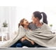 thumbnail image 4 of Manta Blanket Utopia Bedding, color caqui, 100% algodón, 150 x 125 cm, 4 of 7