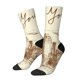 thumbnail image 1 of Balery New York Calcetas Largas con Estampado para Hombre y Mujer – Suaves y Transpirables, Talla Única (US 5-11), 1 of 6