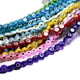 thumbnail image 4 of Cuentas de vidrio redondas planas de ojo de diablo, cuentas sueltas, accesorios de joyería semiacabados, 4 of 6