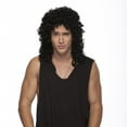 thumbnail image 1 of Characters Curly Synthetic Wig - Black, 1 of 1
