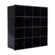 thumbnail image 1 of Organizador de toallas para lavado de autos, resistente al desgaste, para montaje en pared, caja de almacenamiento fácil de usar. Negro, 1 of 8