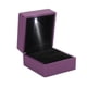 thumbnail image 5 of LED Jewelry Box Case, Built-in LED Spotlights Soft And Delicate LED Jewelry Box For Necklace For Wedding Engagment ANGGREK BY4533, 5 of 8
