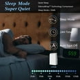 thumbnail image 7 of 14000 BTU Portable Air Conditioner for Large Room Up to 750 Sq ft, Heavy Duty 3-in-1 Portable AC Unit with Built-in Dehumidifier&Fan, Quiet Stand Up Room Air Conditioners with Secure Window Kit, 7 of 7