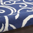 thumbnail image 6 of Nourison Grafix Contemporary Botanical Navy 2' x 4' Area Rug, (2' x 4'), 6 of 7