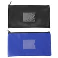 thumbnail image 1 of MOVTOTOP Compact PU Coin Bag with Zipper for Office Use Multifunctional Storage with Window Design 6.5 x 4.3 inches, 1 of 7