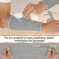 thumbnail image 4 of 4 Pairs Of Arm Guards For Thin Skin And Bruising Cut And Burn Heat Resistant Arm Guards Protective Forearm Sleeves For Women Men Cooking Gardening, 4 of 5