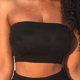thumbnail image 2 of primavera y verano nuevo europeo y americano de las mujeres de la camisola chaleco de color sólido de algodón honda tubo superior femenino cuello de palabra delgadopangjing, 2 of 3