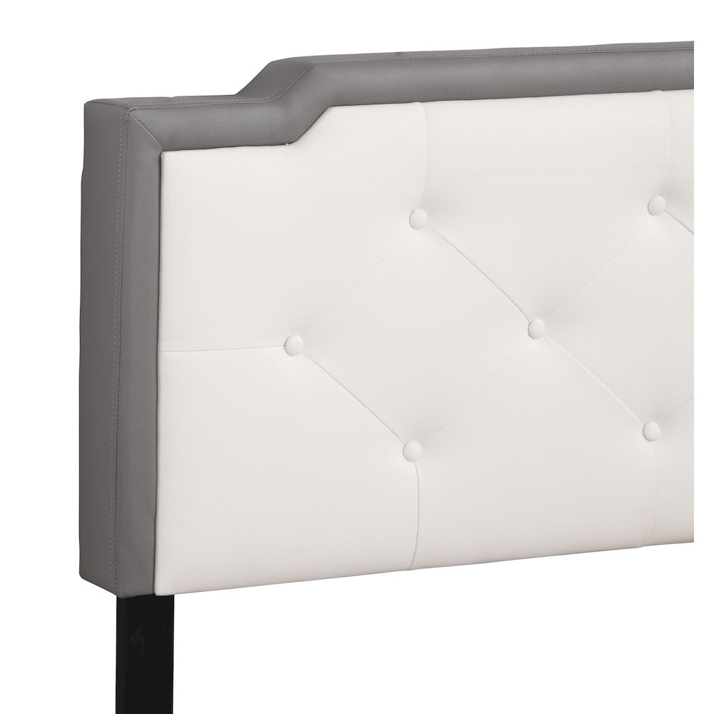 Glory Furniture Deb Full Bed in Light Grey Color