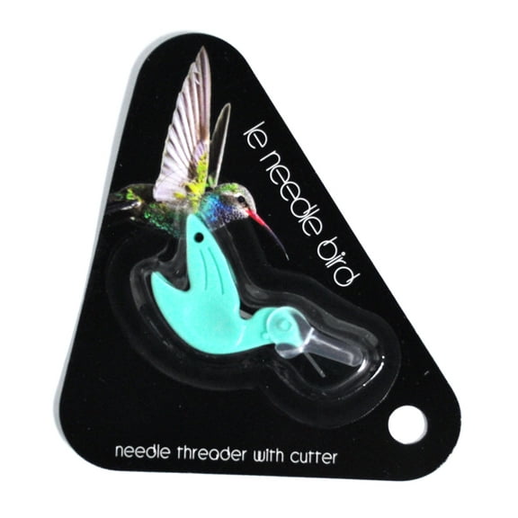 Sew Tasty Pear Humming Bird Needle Threader with Cutter
