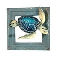 thumbnail image 5 of Comfy Hour Ocean Voyage Collection 6" Sea Turtle Coastal Marine Theme 3D Wall Decorative Frame, Polyresin, 5 of 5