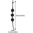 thumbnail image 5 of Goddess Bracelet Sensoriel Simple Fidget Jouet Bracelet en Silicone Décompression, Soulagement du Stress Jeu Sensoriel Fidgeting Bracelet de Musique Mini Flip, Pression des Doigts Tue le Temps (Noir, 1 Pce), 5 of 5