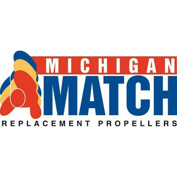 Michigan Wheel 062205 10-1/4" x 11 RH Al 3 Blade MI Match Propeller 25-30 Hp Suz/John