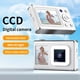 thumbnail image 4 of Ganfancp Cámara Digital Hd Lente Estudiante Fiesta Ccd Tarjeta Cámara con Luz Inteligente Filtro de Belleza Ofertas Del Día 1X Cámara 1X Manual 1X Cable de Carga 1X Cordón 1X Funda de Tela 1X Paño de, 4 of 7