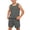 Q123 Dark Gray, variant on Mifsaly Girls Boys 2 Piece Summer Outfits Textured Sleeveless Tank Tops and Elastic Cuff Shorts Kids Solid Color Breathable Casual Playwear Sets