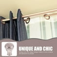 thumbnail image 3 of FONDOTIN 6 Pcs Modern Window Finials Acrylic Dirt Protection Homeowners Bedroom, 3 of 6