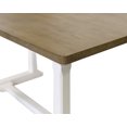 thumbnail image 4 of Modern Wood Counter Height Kitchen Dining Table Kitching seating table Brown, 4 of 9