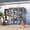 Deep Gray, variant on Wooden Catio Outdoor Cat Enclosure Large Cat House for Mulitiple Cats Walk ,Indoor 4 Tier Cat Enclosures House , Outdoor Cat Catio with Waterproof Cover,Ramp