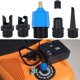 thumbnail image 3 of Adaptador de válvula de tabla de paddle convertidor de bomba de aire de kayak con 4 boquillas (azul) Tmvgtek  Deportes acuáticos, 3 of 9
