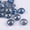 Grayish Blue, variant on U8MO 10pcs 14mm 18mm Matte Oblate Rondelle Faceted Crystal Glass Beads for Jewelry-14x9mm-Grayish Blue