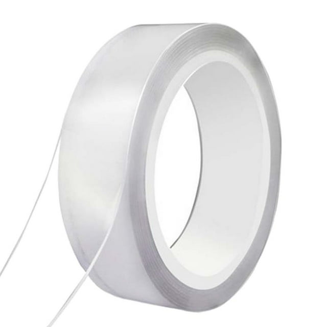 Abbracc Removable Mounting Tape Washable Traceless Clear Adhesive Nano Tape Gel Double 3 meters