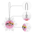 thumbnail image 4 of The Powerpuff Girls Snowflake Pendant Christmas Party Decorations Snowflake Ornaments for Winter Christmas Tree Window Decor, 4 of 6
