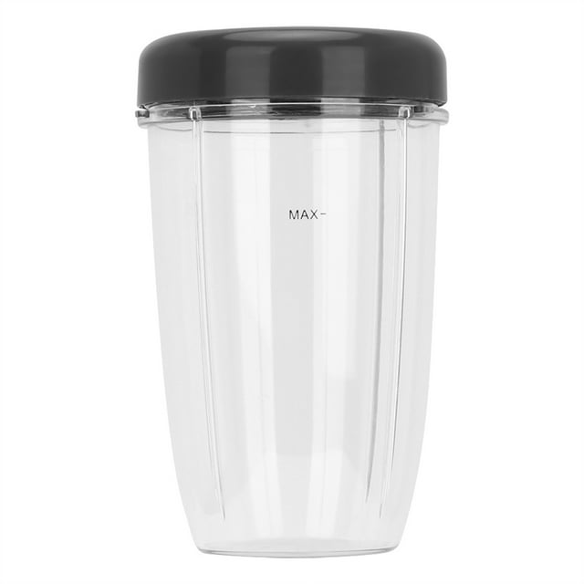 Blender Cup, Blender Pièces de rechange Transparent Cup and Lid Blender Part Kit for For nutri bullet 900W Blender Accessoire Remplacement(24OZ)