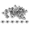 thumbnail image 2 of 50pcs M8 Metal Captive T Nuts Pronged Tee Blind Nuts Metric, 2 of 5