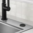 thumbnail image 3 of KRAUS Flat-Top Garbage Disposal Air Switch Button in Matte Black, 3 of 9