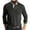 #01Dark Gray, variant on Mens Long Sleeve Polo Shirts Collared Button Chest Pocket Soft Lightweight Stretchy Casual Golf Work Classic Stylish Tops 3XL