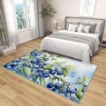 thumbnail image 4 of 2x3 Rug, Blueberry Door Mat Washable Non Slip Soft for Entryway, Fruit Rug, Watercolor Carpet, Blueberry Home Decor & Gifts, 4 of 7