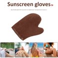 thumbnail image 4 of 1 UNID CUERPO AUTOMÓVIL DE AUTOMÓVILES APLICADOR GUANTES DE Bronceado Limpieza de guantes Herramientas de cuidado de la piel, 4 of 6