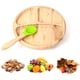 thumbnail image 5 of Platos de cena para bebés,Platos de cena para bebés Plato de alimentación portátil para niños Plato antideslizante para bebés El mejor de su clase, 5 of 7