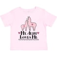 thumbnail image 3 of Inktastic Llama Aunt Loves Me Girls Gift Girls Toddler T-Shirt, 3 of 5