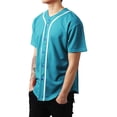 thumbnail image 2 of Ma Croix Mens Baseball Jersey Button Shirt Active Sportswear, 2 of 5