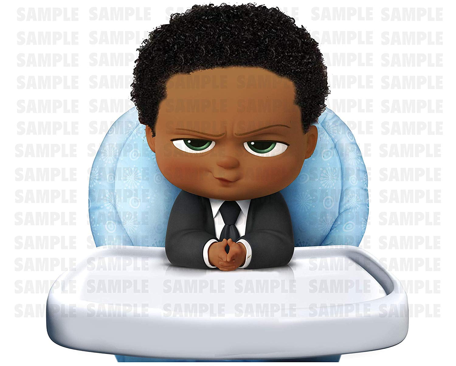 Boss Baby African American Black Boy Edible Cake Topper | My XXX Hot Girl