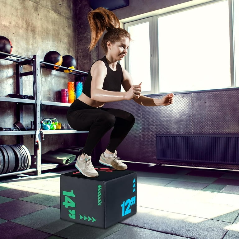 Heavy Foam Plyometric Jump Box, in Soft Plyo Jumping Trainers