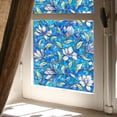 thumbnail image 1 of Fiudx Adhesivo Floral para Ventana, Diseño de Orquídea Dibujada a Mano, Autoadhesivo Transparente, Fácil de Aplicar, Sin Residuos, Decoración para Dormitorio, Toque Natural, 45 X 150 Cm., 1 of 6