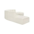 thumbnail image 5 of Meridian Furniture Arc Cream Boucle Fabric Modular Sectional, 5 of 8