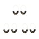 thumbnail image 5 of Pendientes Sonducket estilo sencillo con estampado de leopardo en forma de U joyería de moda, 5 of 6