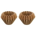 thumbnail image 1 of YWIYIUD 100PCS Brown Portable Coffee Filters Thicken Natural Coffee FilterBasket PracticalBasket Coffee Paper Filter for Commercial Home Coffee Maker for Convenient Brewing Experience, 1 of 6