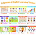 thumbnail image 2 of Juguetes educativos para el aprendizaje, libro Montessori en español e inglés, 2 of 8